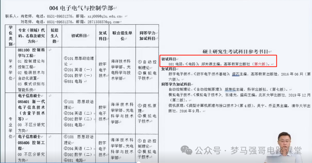 图片[1]-【改考】齐鲁工业大学881消息。-电气考研